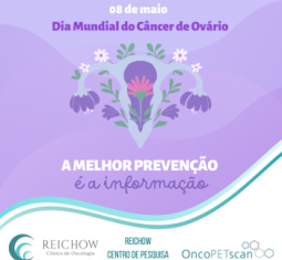 Maio é o mês da luta contra o câncer de ovário!