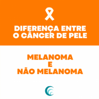 Diferença entre melanoma e não-melanoma