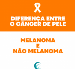 Diferença entre melanoma e não-melanoma